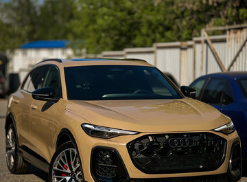 Миниатюра Антигравийная оклейка Audi Q5 полиуретановой пленкой